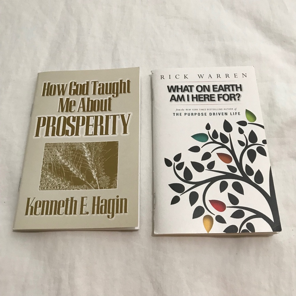 How God Taught Me about Prosperity with What On Earth Am I Here For? Book Bundle